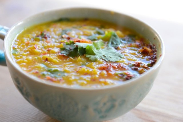 Creamy vegetable dahl