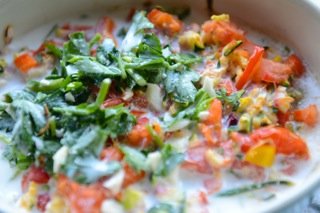 Grilled Vegetables with salsa