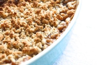 Apple crumble