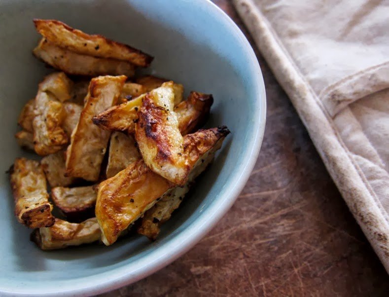 Celeriac chips