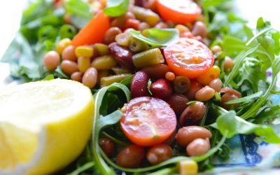 Bean Salad with Rocket