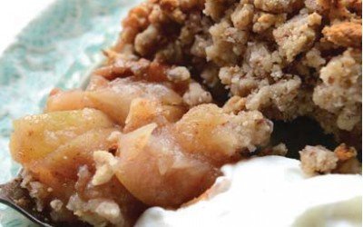 Quince and Apple Crumble