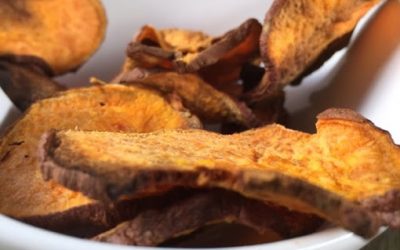 Sweet potato crisps