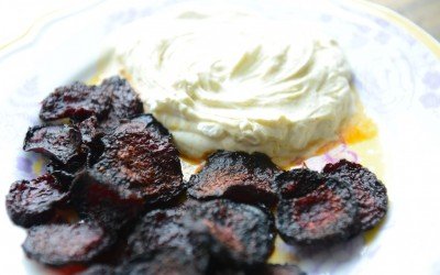 Curried Beetroot crisps
