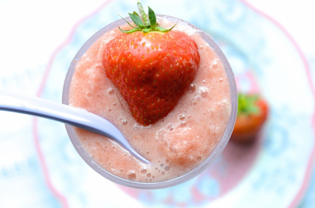 Vegan Strawberry Ice Cream