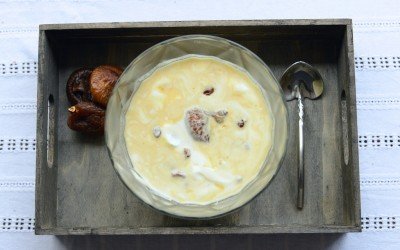Fig yogurt