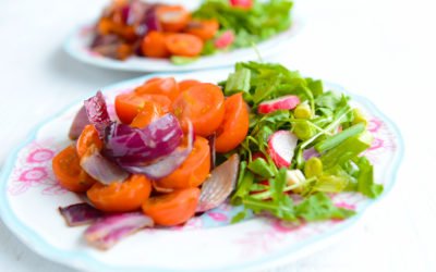 Butternut Squash and warm tomato salsa