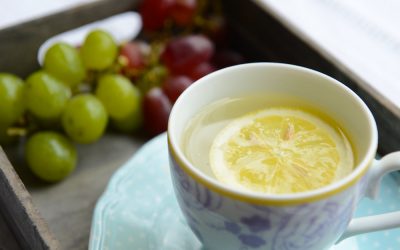 Lemon Infusion and Grapes