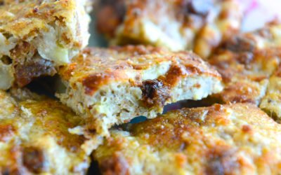 Banana and Date Squares