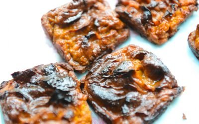 Sweet potato cakes snack