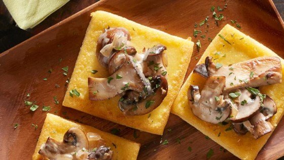 Polenta squares