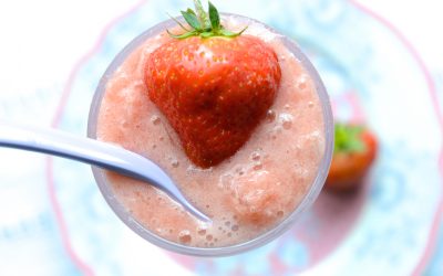 Vegan Strawberry Ice Cream