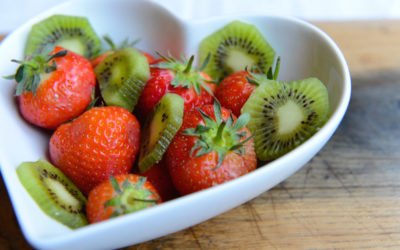 Fruit Salad with milled flaxseed