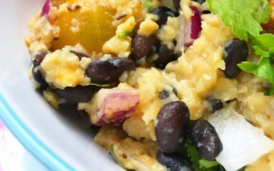 Black Bean and Lentil Salad