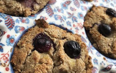 Blueberry Banana Muffins