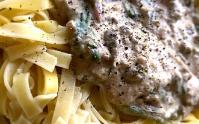 Vegan Fettucine Alfredo