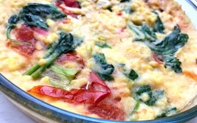 polenta veggie pie