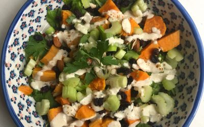 Sweet Potato Curry Salad
