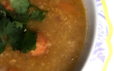 Red Lentil and carrot Soup